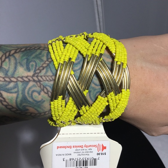 Sonoma Life + Style Twisted Bead Cuff - Picture 3 of 5